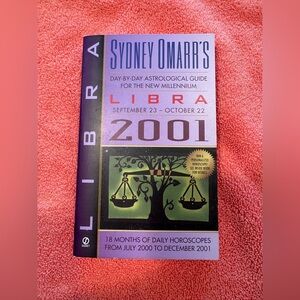 Sydney Omarr Libra 2001 Astrology Guide Vintage Horoscope Book